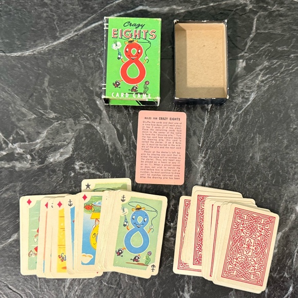 Four Vintage Games (Cards and Blocks) - Picture 7 of 15